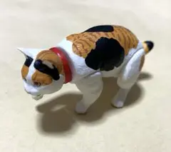 海洋堂　カプセルQ ニャンズ・ライフ 三毛猫　フィギュア