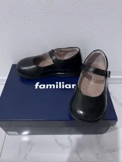 familiar フォーマルシューズ 15.0cm 黒　革靴