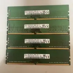 SK hynix DDR4 8GB PC4-2666Vデスクトップ用動作確認済み