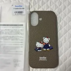 新品未使用 familiar HELLO KITTY iPhoneケースのサムネイル
