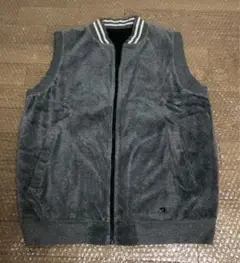 美品★アーノルドパーマー ベスト グレー ★サイズM★リバーシブル