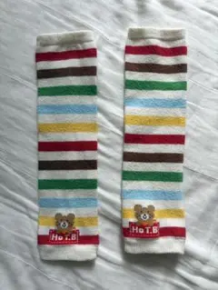 HoT.B ベビーレッグウォーマー ストライプ