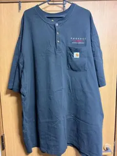 Carhartt ヘンリーネック Tシャツ