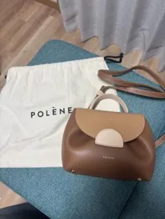 POLÈNE ハンドバッグ ブラウン/ベージュ ハンドバッグ – Polène