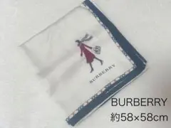 バーバリー BURBERRY ハンカチ 約58×58cm