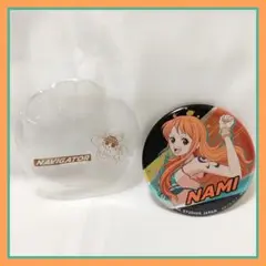 ONE PIECE 缶バッジ 輩缶バッジ USJ 限定 缶バッジ ナミ セット - メルカリ