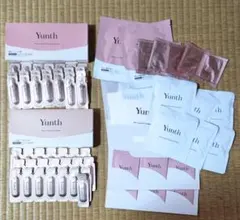 Yunth 美容液　生ビタミンC51包　生VAダーマ50包　炭酸パック6回分　他