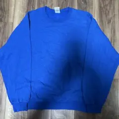 USA古着　90s 00s ヴィンテージ JERZEES スウェット　ブルー　青