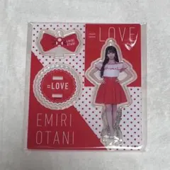 イコラブ ＝LOVE 大谷映美里 アクリルスタンド 赤白衣装