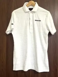 BRIEFING GOLF ブリーフィング ゴルフポロシャツ ベージュ M - メルカリ