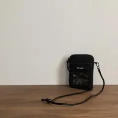【美品】Supreme スマホショルダーバッグ 黒 シュプリーム ブラック