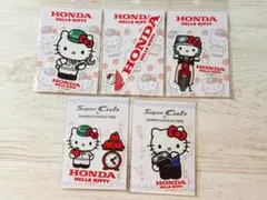 HONDA × ハローキティ　ステッカー 5種セット 　サンリオ