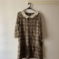 アースミュージック&エコロジー　リバティプリントワンピース