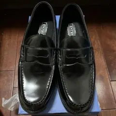 HARUTA ENTRY ブラック ローファー 28.0cm