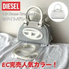 【公式EC完売】DIESEL 1dr Dome Crossbody バイカラー