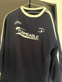 FORMIDABLE ロゴ スウェット トレーナー ネイビーのサムネイル