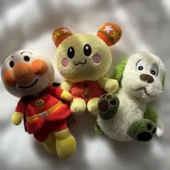 わんわん　うーたん　アンパンマン ぬいぐるみセット