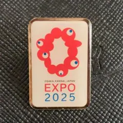 【超希少】万博 2025 ストラップ ホルダー　【非売品】 ピンバッチ7個付き ネックストラップ 2025大阪・関西万博公式ライセンス商品【EVENT SHOP