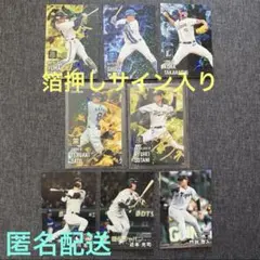 【サイン入り】佐藤輝明 スターカード プロ野球チップス2025 その他　セット