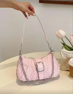 SHEIN シーイン　 バッグ 肩掛け ピンク ミニ　Y2K　カジュアル