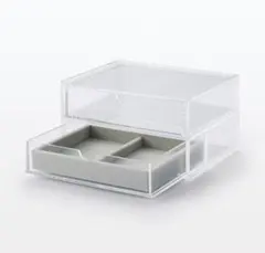 無印ベロア仕切りケース6個セット