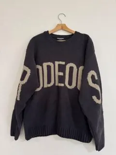 RODEO CROWNS モールビッグロゴニットトップス