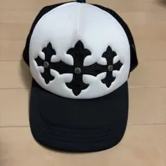 Cross Leather Patch Mesh Cap SUPPLIER