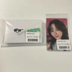 TWICE THIS IS FORオンラインくじ ミナ ステッカー・ラバーピンズ