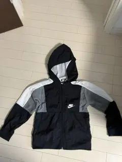 Nike フード付きジャケット XS ネイビー/グレー