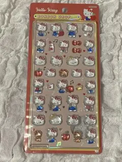 正規品 第1弾ボンボンドロップシール サンリオ ハローキティ A 赤キティ