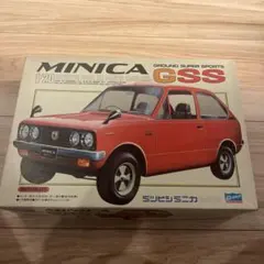 クラウンモデル 1/20 三菱 ミニカ GSS プラモデル モーターライズ クラウンモデル 1/20 三菱 ミニカ GSS プラモデル モーターライズ