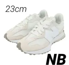 新品　ニューバランス　U327 LNA D ベージュ　ホワイト 23cm