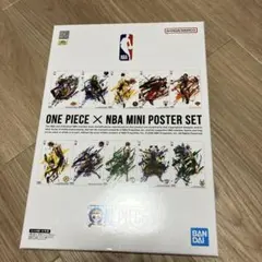 新品未開封】ONE PIECE × NBA ミニポスターセット - メルカリ
