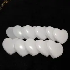 ハート型プラスチックボックス 10個セット