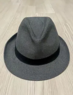 帽子屋 Flava 中折れハット グレー 58cm