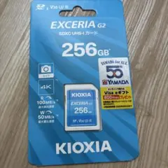 新品 KIOXIA EXCERIA G2 SDXCカード 256GB - メルカリ