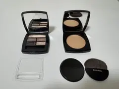 CHANEL アイシャドウパレット＆フェイスパウダーセット