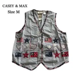 ★A■ 未使用 タグ付き CASEY&MAX ケイシーアンドマックス ベスト