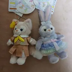 タグ付 東京ディズニーシー リーナベル&ステラルー ぬいば 2 カラフルハピネス