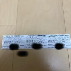 すかいらーくグループ25%割引券3枚　5月末迄有効
