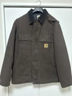 Carhartt ミシガンチョアコート ブラウン ovy - メルカリ