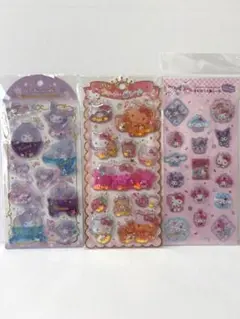 サンリオ♡水入りシール♡すりガラス風シール