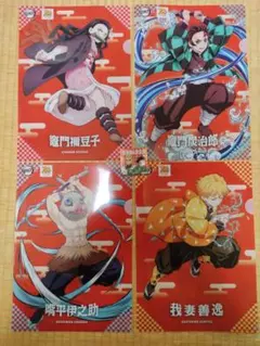 鬼滅の刃コジマ×ビックカメラ限定クリアファイル コンプリートセット ＆シール