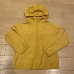 美品！UNIQLO POCKETABLE PARKA キッズ　110 イエロー