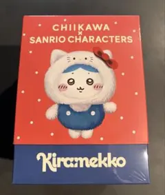 ちいかわ×サンリオキャラクターズ Kiramekko（ハチワレ×ハローキティ）