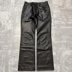 Tornado Mart flared cow leather pantsのサムネイル