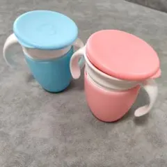 マンチカン　ミラクルカップ　ブルーとピンクのセット