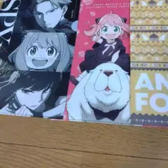 SPY×FAMILY アーニャ クリアファイル A4サイズ８枚セット