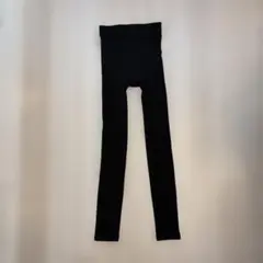 マタニティ 裏起毛レギンス 黒(M〜L)