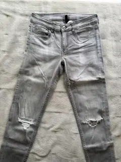 H&M グレー デニム